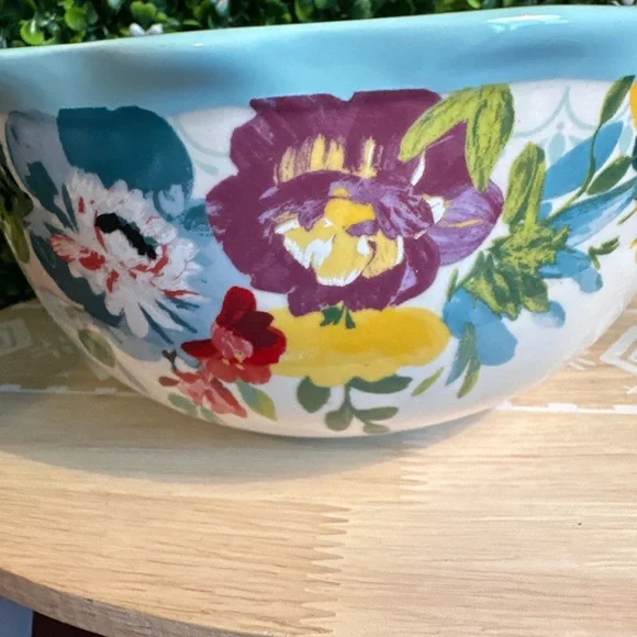 ❤️Pioneer Woman Sweet Romance Blossoms Bowl 6.4” DIA Floral Cereal Bowl - Picture 2 of 9